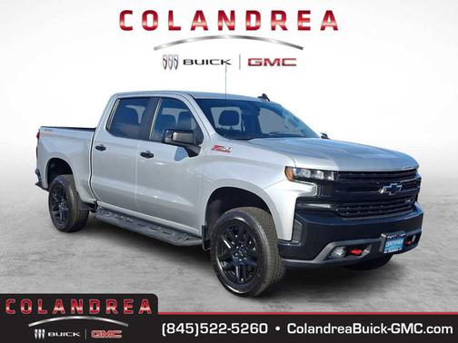 Silver Ice Metallic 2021 Chevrolet Silverado 1500 LT Trail Boss