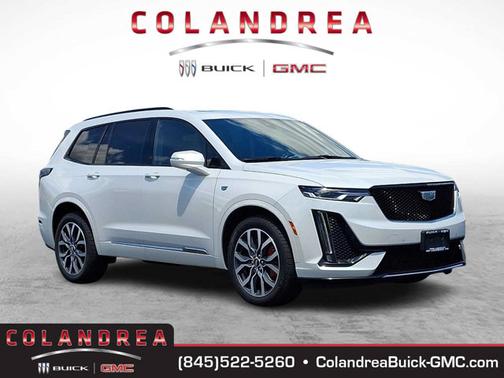 Crystal White Tricoat 2022 Cadillac XT6 Sport