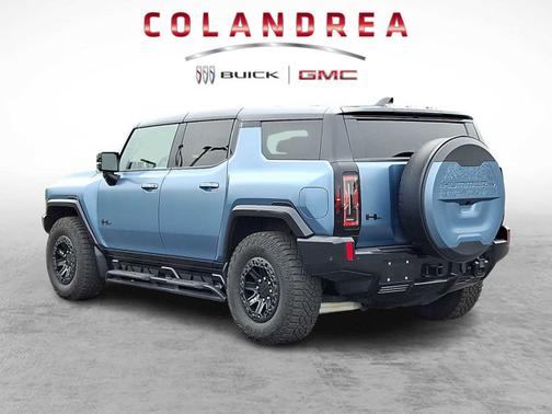 Neptune Blue Matte 2024 GMC HUMMER EV SUV 3X