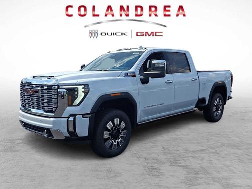 Glacier White Tricoat 2026 GMC Sierra 2500 Denali