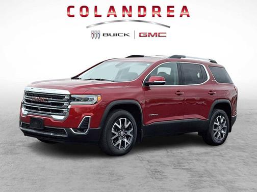 Volcanic Red Tintcoat 2023 GMC Acadia SLT