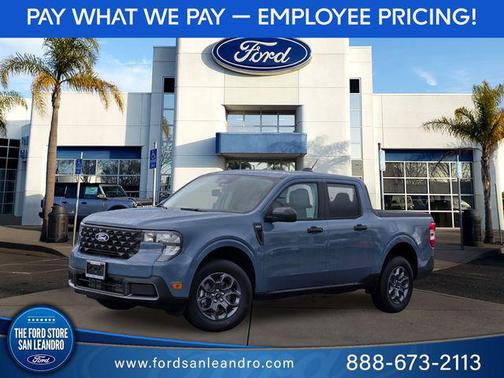 Azure Gray Metallic Tri-Coat 2026 Ford Maverick XLT