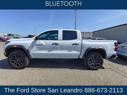 Summit White 2023 Chevrolet Colorado Trail Boss