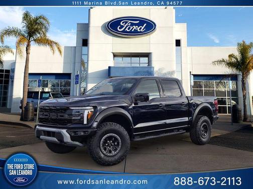 Antimatter Blue Metallic 2025 Ford F-150 Raptor