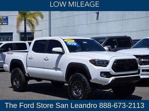 Super White 2021 Toyota Tacoma TRD Off Road