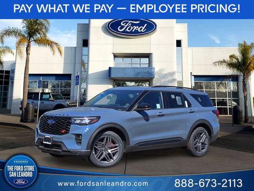 Vapor Blue Metallic 2026 Ford Explorer ST