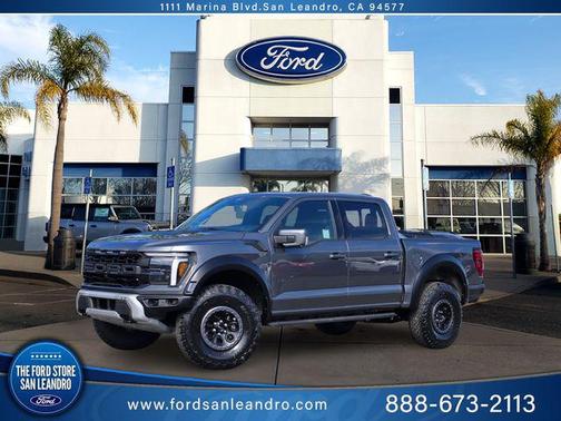 Carbonized Gray Metallic 2026 Ford F-150 Raptor