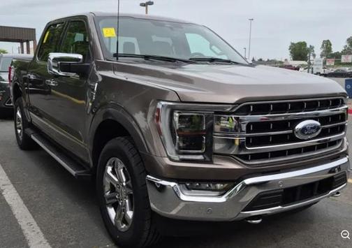 Stone Gray Metallic 2023 Ford F-150 Lariat