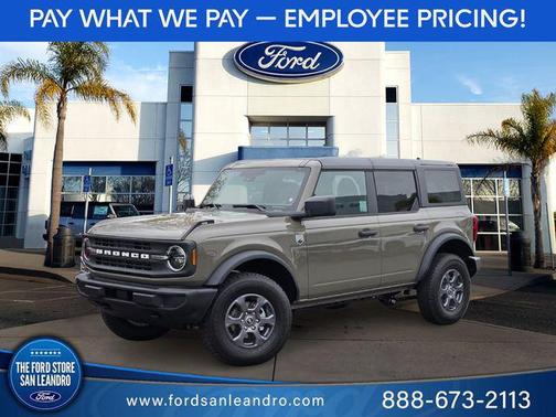 Marsh Gray 2025 Ford Bronco Big Bend