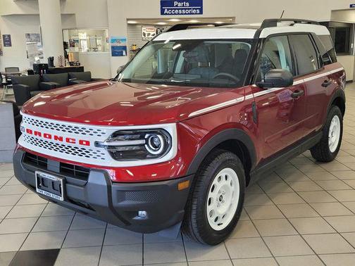 Ruby Red Metallic Tinted Clearcoat 2026 Ford Bronco Sport Heritage