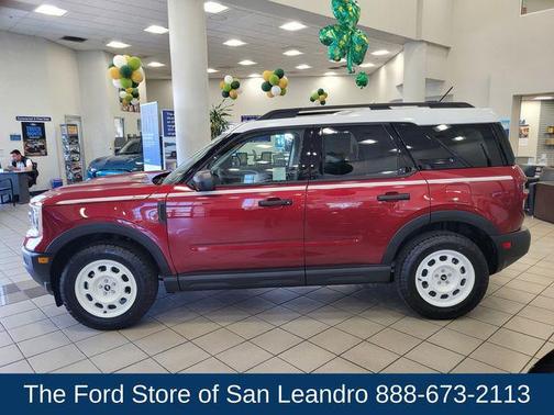 Ruby Red Metallic Tinted Clearcoat 2026 Ford Bronco Sport Heritage
