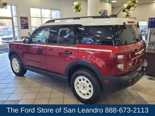 Ruby Red Metallic Tinted Clearcoat 2026 Ford Bronco Sport Heritage