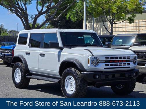 Avalanche Gray 2026 Ford Bronco Heritage Edition