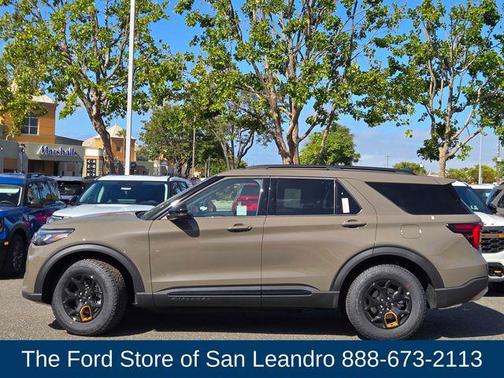 Marsh Gray 2026 Ford Explorer Tremor