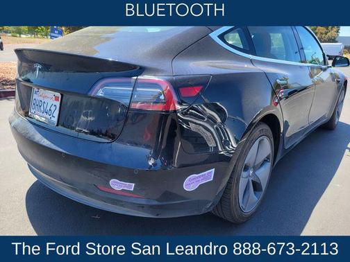 Solid Black 2018 Tesla Model 3 Mid Range