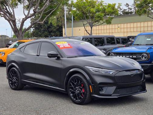 Carbonized Gray Metallic 2023 Ford Mustang Mach-E GT