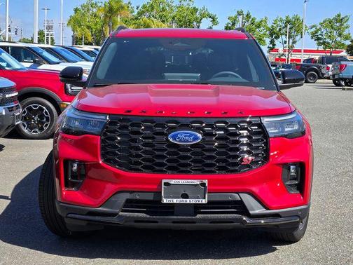 Rapid Red Metallic Tinted Clearcoat 2026 Ford Explorer ST