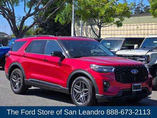 Rapid Red Metallic Tinted Clearcoat 2026 Ford Explorer ST
