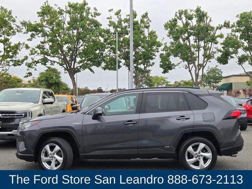 Magnetic Gray Metallic 2021 Toyota RAV4 Hybrid LE