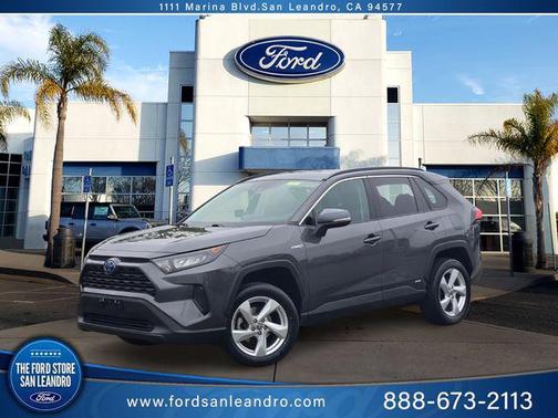 Magnetic Gray Metallic 2021 Toyota RAV4 Hybrid LE