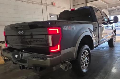 Antimatter Blue Metallic 2022 Ford F-350 King Ranch