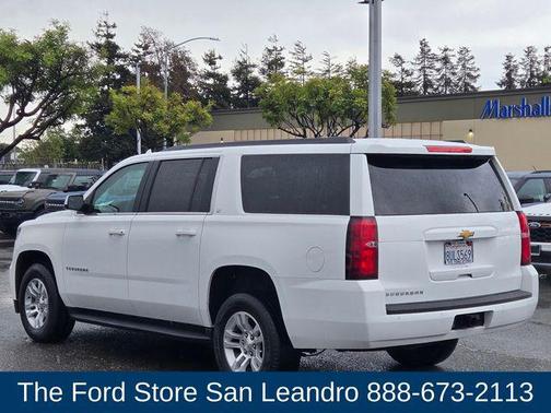 Summit White 2019 Chevrolet Suburban LT