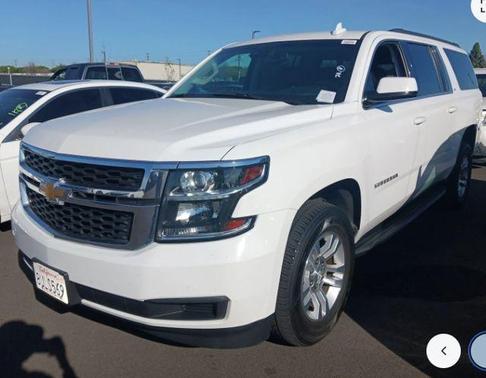 Summit White 2019 Chevrolet Suburban LT