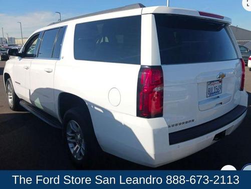Summit White 2019 Chevrolet Suburban LT