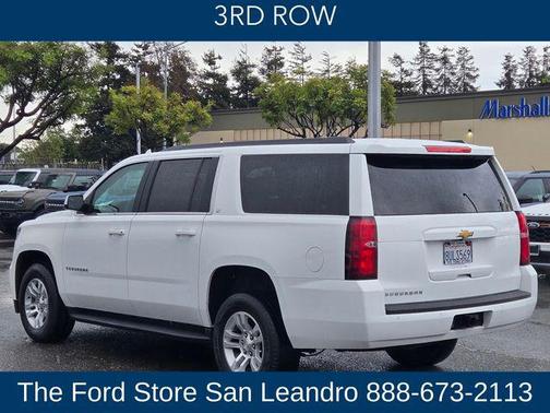 Summit White 2019 Chevrolet Suburban LT