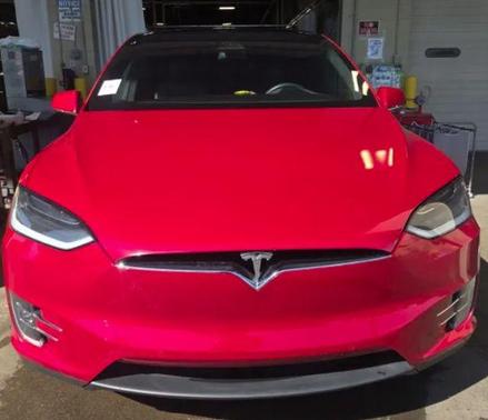 Red Multi-Coat 2017 Tesla Model X 100D