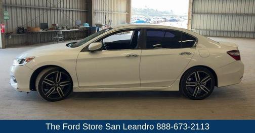 White Orchid Pearl 2017 Honda Accord Sport SE