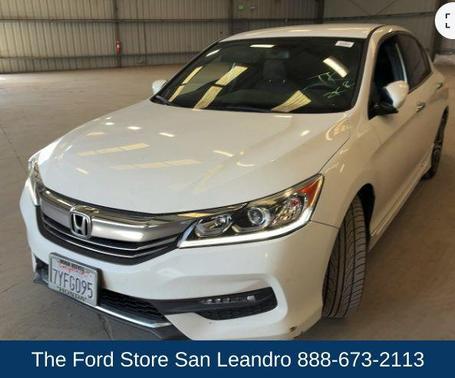 White Orchid Pearl 2017 Honda Accord Sport SE