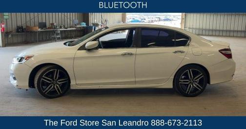 White Orchid Pearl 2017 Honda Accord Sport SE