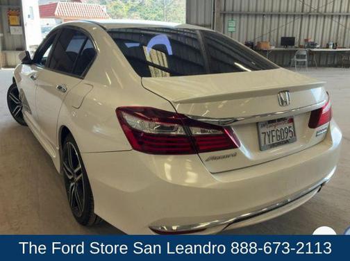 White Orchid Pearl 2017 Honda Accord Sport SE