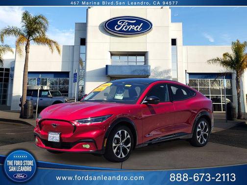 Rapid Red Metallic Tinted Clearcoat 2023 Ford Mustang Mach-E Premium