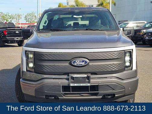 Carbonized Gray Metallic 2025 Ford F-150 Lightning Flash