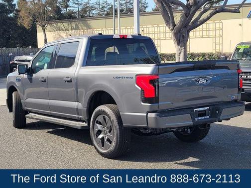 Carbonized Gray Metallic 2025 Ford F-150 Lightning Flash
