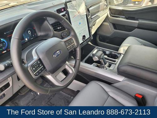 Carbonized Gray Metallic 2025 Ford F-150 Lightning Flash