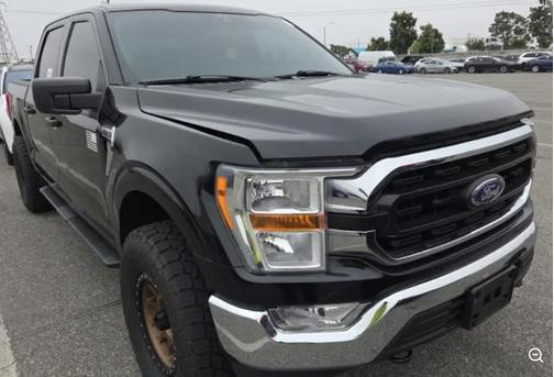 Agate Black Metallic 2021 Ford F-150 XLT