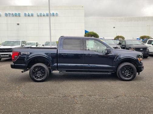 Antimatter Blue Metallic 2024 Ford F-150 XLT