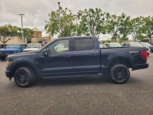 Antimatter Blue Metallic 2024 Ford F-150 XLT
