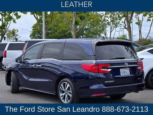 Obsidian Blue Pearl 2021 Honda Odyssey Touring