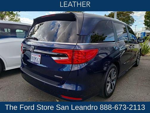 Obsidian Blue Pearl 2021 Honda Odyssey Touring