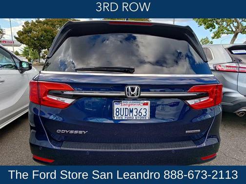 Obsidian Blue Pearl 2021 Honda Odyssey Touring