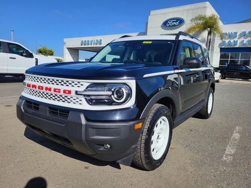 Shadow Black 2025 Ford Bronco Sport Heritage