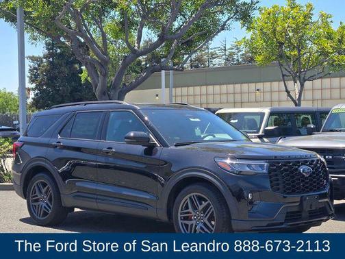 Agate Black Metallic 2026 Ford Explorer ST