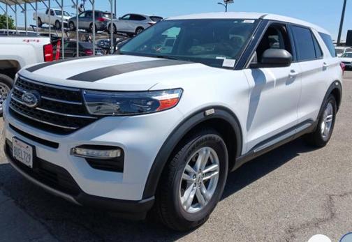 Oxford White 2020 Ford Explorer XLT