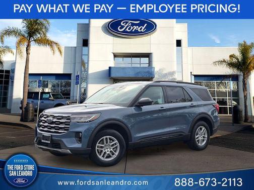 Vapor Blue Metallic 2026 Ford Explorer Active