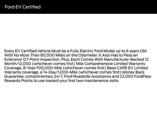 2023 Ford Mustang Mach-E California Route 1