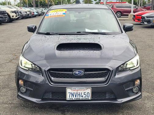 Dark Gray Metallic 2016 Subaru WRX Limited